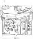 Fig. 03 - Portable radio with button over speaker