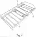 Fig. 10 - Adjustable shelving assembly