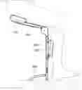 Fig. 01 - Seating support device of wearable chair