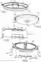 Fig. 03 - Electric cooking appliance comprising a drain support with lid