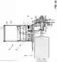 Fig. 17 - Unit of a coffee apparatus having a bean container, a portioning device and a grinder