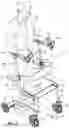 Fig. 04 - Collapsible wheeled walker with stability enhancing bracket apparatus and method