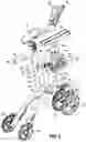 Fig. 06 - Collapsible wheeled walker with stability enhancing bracket apparatus and method