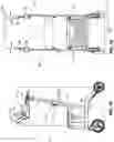 Fig. 14 - Collapsible wheeled walker with stability enhancing bracket apparatus and method