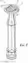 Fig. 02 - Syringe plunger with hinged flange