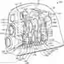 Fig. 01 - Implantable pulse generator headers including conductors having offset segments