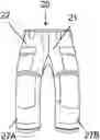 Fig. 01 - Firefighter pants having knee pads