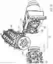 Fig. 12 - Dual-shaft shredder having a quick-change device