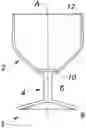 Fig. 01 - Method for manufacturing a plastic stemmed glass