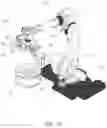 Fig. 12 - Robotic wheel gripper with a TPM sensor