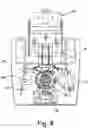 Fig. 09 - Device for the automatic opening and closing of a top box or a suitcase for motorcycles and for hooking and releasing said suitcase or top box to/from the motorcycle