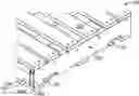 Fig. 01 - Convertible pallet with selectively actuated rolling feature