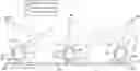 Fig. 01 - Knit component with differing visual effects