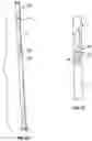 Fig. 16 - Flexible, constant-downward-pressure obstructed piping clearing system