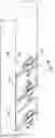 Fig. 01 - Anchor-free system for fastening of cladding panels and a method of fastening thereof