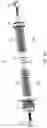 Fig. 03 - Turnbuckle-style support strut with tunable stiffness
