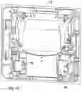 Fig. 09 - Door-locking mechanism having a receptacle set into the door frame for the locking bolt of a device set into the door for controlling the locking bolt into the open position by means of a manually controllable actuating element