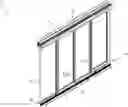 Fig. 01 - Automatic door system, in particular in the form of a sliding door or a telescopic sliding door or a folding door