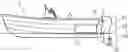 Fig. 01 - Marine outboard motor with improved flow sensing