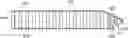 Fig. 01 - Acoustic panel with reinforced lip