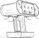 Fig. 01 - Three-dimensional scanner with data collection feedback