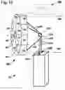 Fig. 11 - Imaging satellite having mirror formed from liquid and two-axis rotational configuration