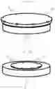 Fig. 04 - Method for sublimation coating on optical lens