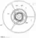 Fig. 02 - ANTISHOCK DEVICE AND TIMEPIECE MECHANICAL OSCILLATOR WITH FLEXIBLE GUIDANCE HAVING SUCH AN ANTISHOCK DEVICE