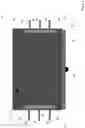 Fig. 04 - Electronic display assembly with a channel for ambient air in an access panel
