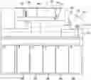 Fig. 01 - Automatic teller machine having a note storage unit with a door capable of being locked and unlocked