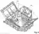 Fig. 04 - Harvesting machine and swivel conveyor screw therefor
