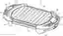 Fig. 01 - COOKING DEVICE FOR A MICROWAVE OVEN
