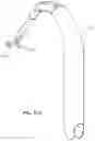Fig. 71 - Hip or shoulder prosthesis and placement instruments
