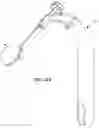 Fig. 77 - Hip or shoulder prosthesis and placement instruments