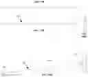 Fig. 90 - Hip or shoulder prosthesis and placement instruments