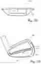 Fig. 14 - Golf club heads with insert and related methods