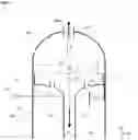 Fig. 06 - Three-phase reactor with recycle cup of decreasing section and of variable angle of inclination