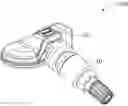 Fig. 01 - Tire pressure sensor with elastic telescopic valve assembly