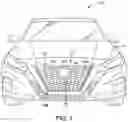 Fig. 02 - Vehicle grille assembly