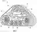 Fig. 03 - Suspension system for a track-driven work vehicle with pivoting roller wheel assemblies