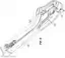 Fig. 09 - Bicycle frame with battery mount