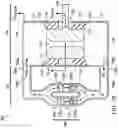 Fig. 10 - Oscillatory pumping system for liquid vibration isolator