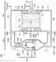 Fig. 16 - Oscillatory pumping system for liquid vibration isolator