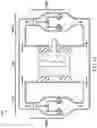 Fig. 17 - Oscillatory pumping system for liquid vibration isolator