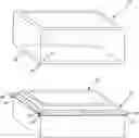 Fig. 01 - Strip seal for square shape with sharp corners
