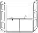 Fig. 01 - Temporary bulkhead for shipping container