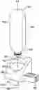 Fig. 01 - Method and device for dispensing from an inverted shippable container
