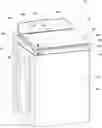 Fig. 01 - Lid assembly for a laundry appliance