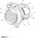 Fig. 03 - Cartridge-style fluid pump assembly with integrated pump cover mount