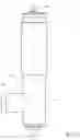 Fig. 02 - Hydraulic linear actuator with a locking system for locking the compression movement of the actuator